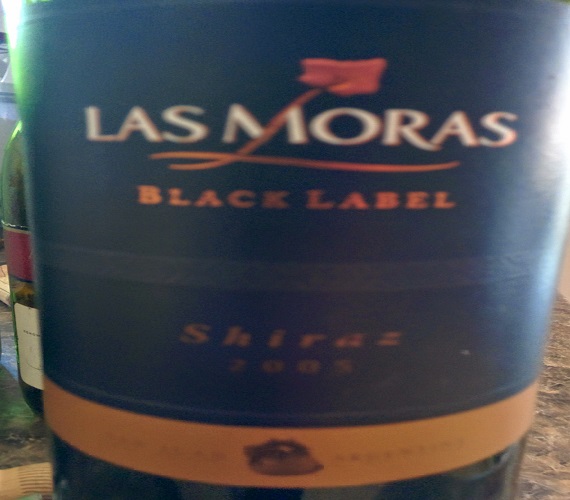 Las Moras 2005 Black Label Shiraz (Argentina)