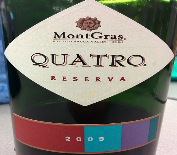 Montgras 2005 Quatro Reserva (Chile)