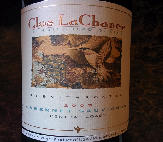 Clos LaChance 2005 Cabernet Sauvignon (California)