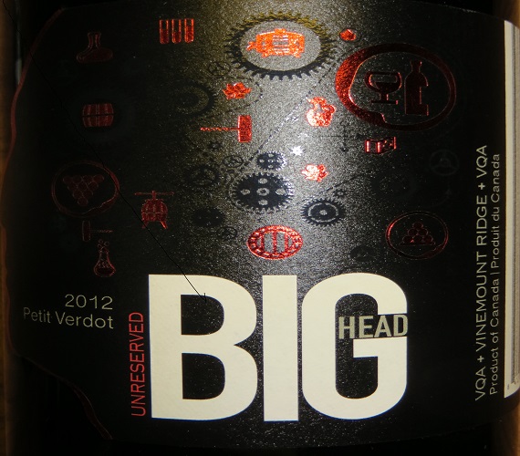 Video Review: Big Head 2012 Petit Verdot