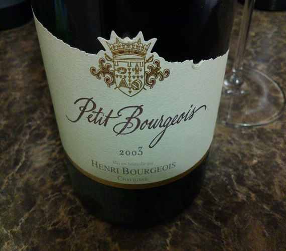 Henri Bourgeois 2003 Petit Bourgeois Rouge (France)