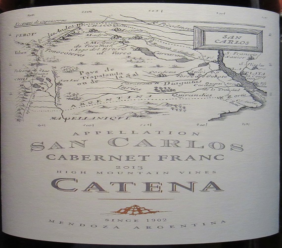 Video Review: Catena 2013 San Carlos Cabernet Franc (Argentina)