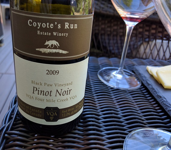 Taste it Again: Coyote’s Run 2009 Pinot Noir, Black Paw Vineyard