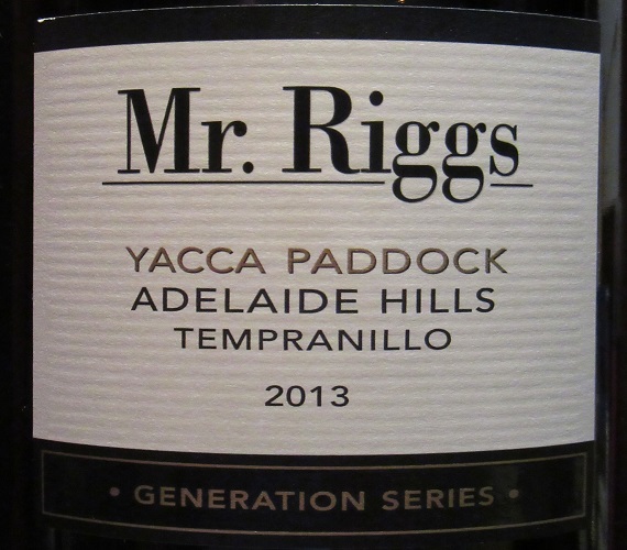 Video Review:  Mr. Riggs 2013 Tempranillo (Australia)