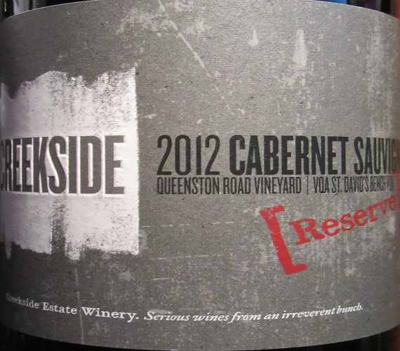 Video Review: Creekside 2012 Reserve Cabernet Sauvignon