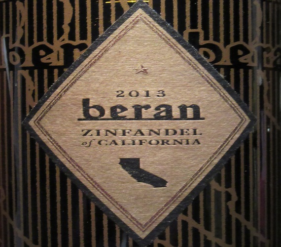 Video Review:  Beran 2013 Zinfandel (California)