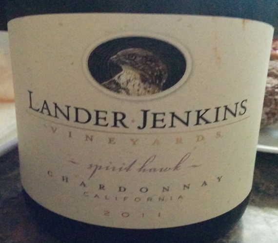 Lander-Jenkins 2011 Spirit Hawk Chardonnay (California)