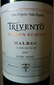 Trivento 2007 Golden Reserve Malbec