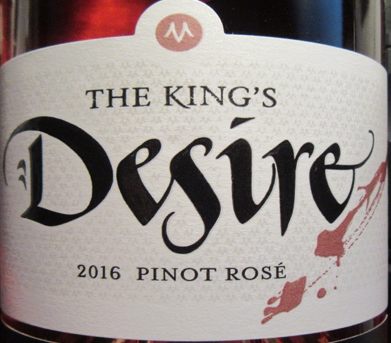 Top 5 Rosés: Marisco 2016 The King’s Desire Pinot Rosé (New Zealand)