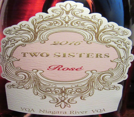 Top 5 Rosés: Two Sisters 2016 Rosé (Ontario)
