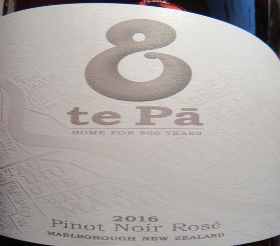 Top 5 Rosés: te Pa Wines 2016 Pinot Noir Rosé (New Zealand)
