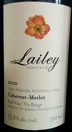 Lailey 2010 Cab-Merlot
