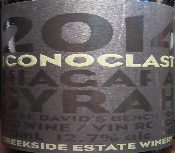 Video Review: Creekside 2014 Iconoclast Syrah