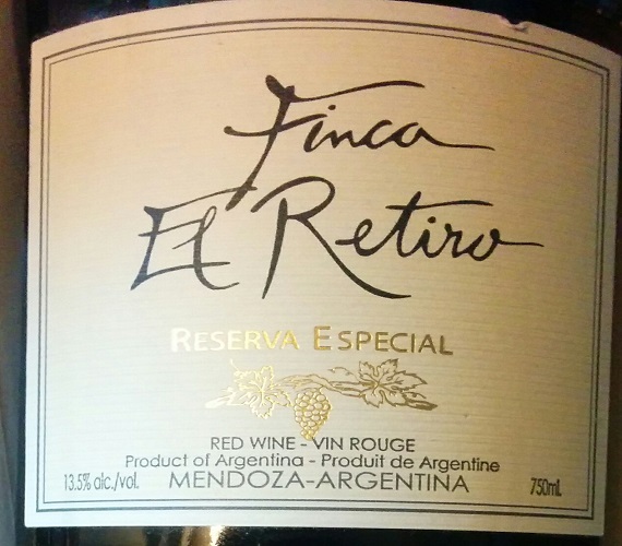 Finca El Retiro 2004 Reserva Especial Tempranillo (Argentina)