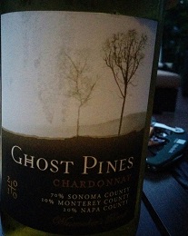 Ghost Pines 2010 Chardonnay