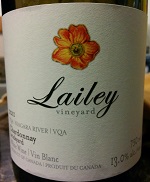 Lailey 2011 Brickyard Chardonnay