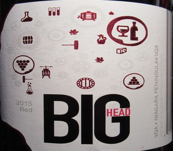 Video Review:  Big Head Wines 2015 Red