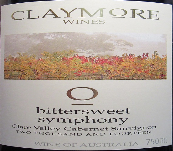 Video Review: Claymore Wines 2014 Bittersweet Symphony Cabernet Sauvignon (Australia)