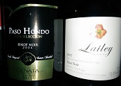 2 Pinot Noirs