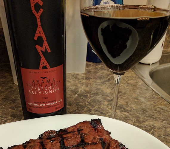 Ayama 2006 Cabernet Sauvignon (South Africa)