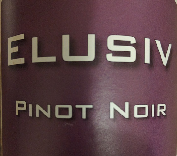 Elusiv 2010 Pinot Noir, Monterey (California)