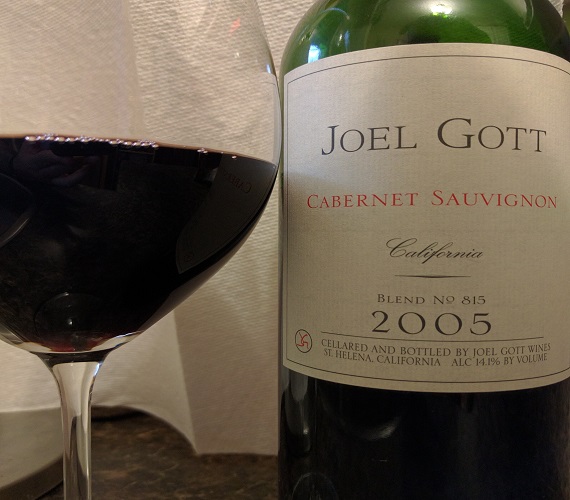 Joel Gott 2005 Cabernet Sauvignon, Blend No. 815 (California)