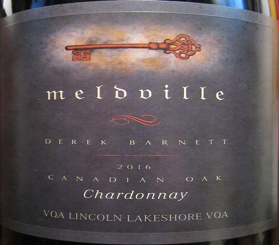 Video Review:  Meldville 2016 Canadian Oak Chardonnay