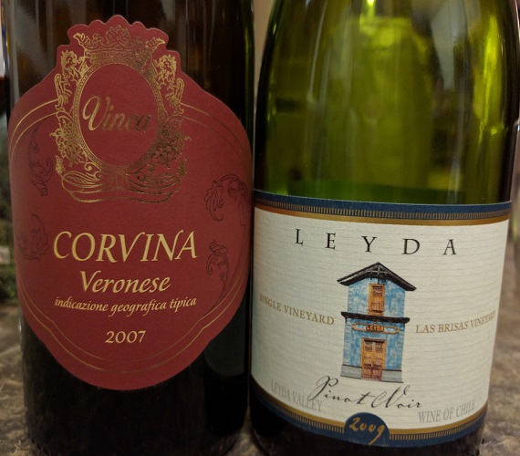 Vinea 2007 – Pinot 2009 (Italy / Chile)