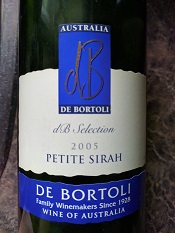 de Bortoli 2005 Petite Sirah
