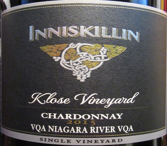 Video Review:  Inniskillin 2015 Chardonnay, Klose Vineyard