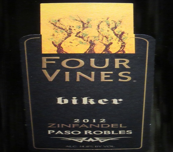 Video Review : Four Vines 2012 Biker Zinfandel (California)