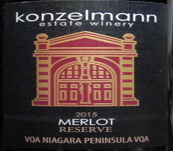 Video Review : Konzelmann 2015 Reserve Merlot