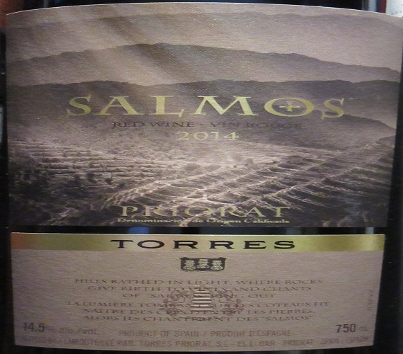 Video Review: Torres 2014 Salmos (Spain)