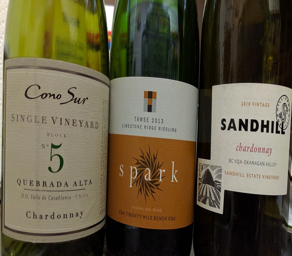 Sparkling Wine Friday + Chardonnay (Ontario / Chile / British Columbia)