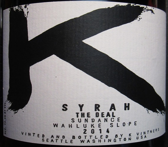 Video Review : K Vintners 2014 The Deal Syrah (Washington)
