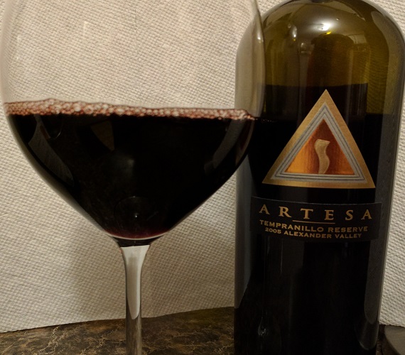 Artesa 2005 Tempranillo Reserve (California)