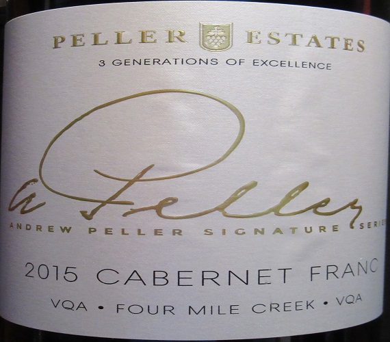 Video Review : Peller Estates 2015 Signature Cabernet Franc