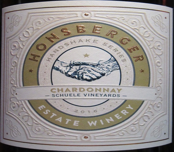 Video Review : Honsberger 2016 Chardonnay, Schuele Vineyard
