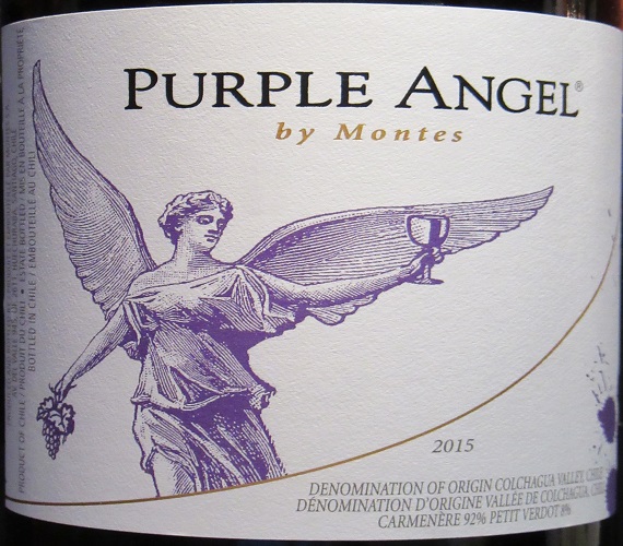 Video Review : Montes Wines 2015 Purple Angel (Chile)