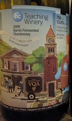 Niagara College Chardonnay