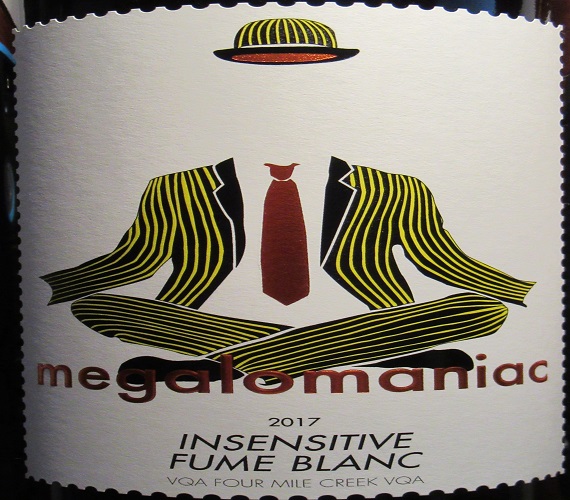 Video Review : Megalomaniac 2017 Fume Blanc, Insensitive