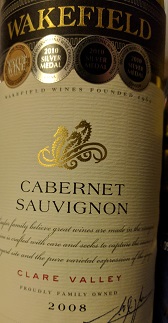 Wakefield 2008 Cab Sauv