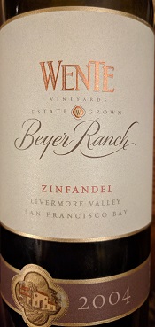 Wente 2004 Zinfandel