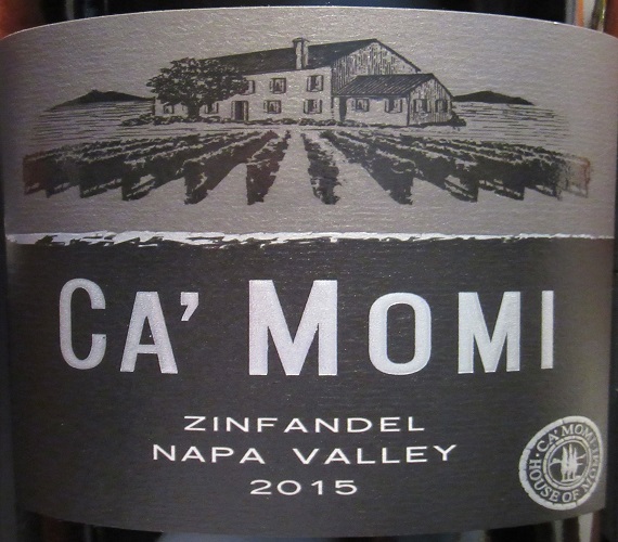 Video Review : Ca’Momi 2015 Zinfandel (California)