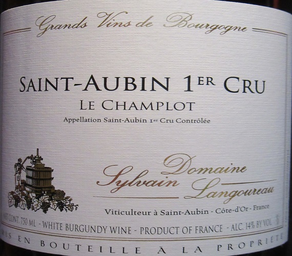 Video Review : Domaine Sylvain Langoureau 2015 St Aubin Le Champlot (Burgundy)