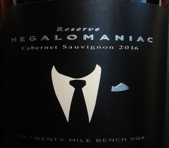 Video Review : Megalomaniac 2016 Cabernet Sauvignon Reserve