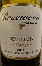 Rosewood Semillon 2011