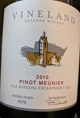 Vineland 2010 Pinot Meunier