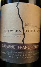 BTL 2009 Cab Franc Res