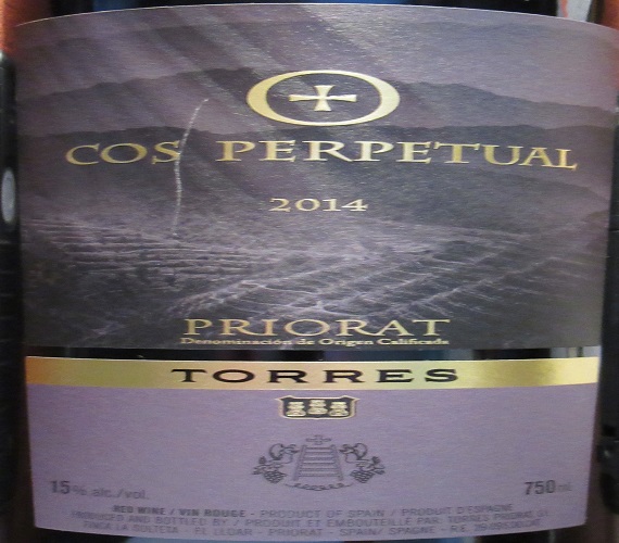 Video Review : Torres 2014 Cos Perpetual (Spain)